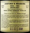 AJUM022 1964 Justinos Boal Vintage Madeira - medium sweet
