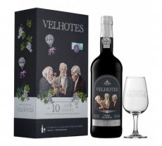 AMCA002C Calém Tres Velhotes 10 years old Tawny + 1 glas