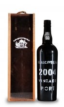 Real Companhia Velha 2004 Vintage Port in wooden box