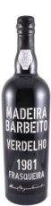 1981 Barbeito Verdelho Vintage Madeira 50 cl medium dry